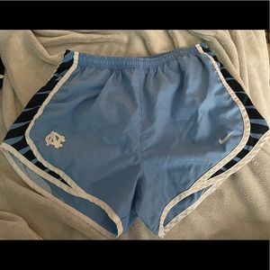 UNC Nike Running Shorts